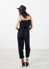 Load image into Gallery viewer, Sleeveless Jumpsuit in Navy
