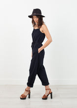 Load image into Gallery viewer, Sleeveless Jumpsuit in Navy