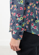 Load image into Gallery viewer, Long Sleeve Blouse in Black/Floral