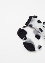 Load image into Gallery viewer, Large Polka Dot Sheer Crew